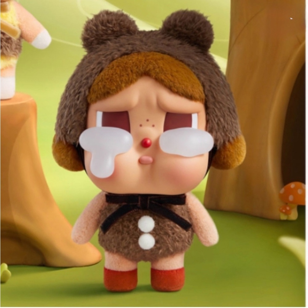 CRYBABY Crying Again Series- Vinyl face Plush keychain * Love Makes Us Cry” -NEW